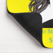 Born to Stan – K-Pop Aesthetic Girl Mouse Pad マウスパッド (コーナー)