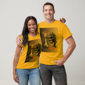 Born to Stand Alone – Anime Boy & Wolf Spirit Aest Tシャツ (ユニセックス)