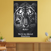 Born to stand fearless キャンバスプリント (インサイチュ (リビング))