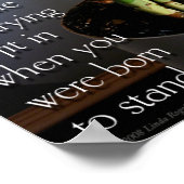 Born to Stand Out Poster ポスター (角)