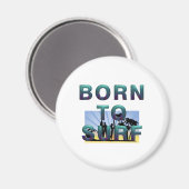 Born to Surf Magnets マグネット (正面/裏面)