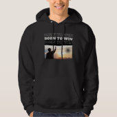 BORN TO WIN City Victory hoodie パーカ (正面)