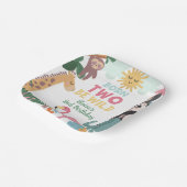 Born Two Be Wild Pink ペーパープレート (傾斜あり)