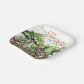 Born Two Be Wild Safari Birthday ペーパープレート (傾斜あり)