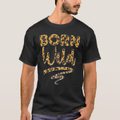 Born Wild Wildlife Animal Zookeeper Cheetah Tシャツ (正面)