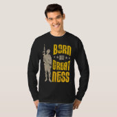 Born with Greatness I Soldiers Creed Patriotic Ame Tシャツ (正面フル)