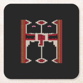 Borneo Inspired Coaster スクエアペーパーコースター