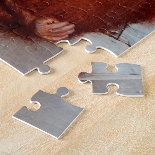 Borneo orangutan ジグソーパズル (側面)