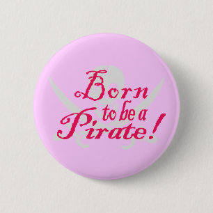 BornToBeAPirateのボタン 缶バッジ