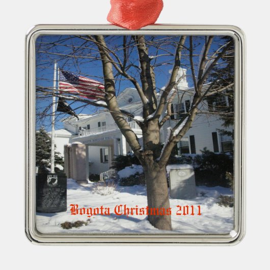 Boroホールのオーナメント メタルオーナメント (正面)