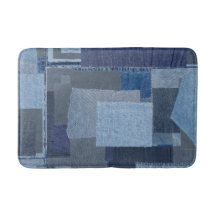 Boro Boro青いジーンのパッチワークのデニムShibori