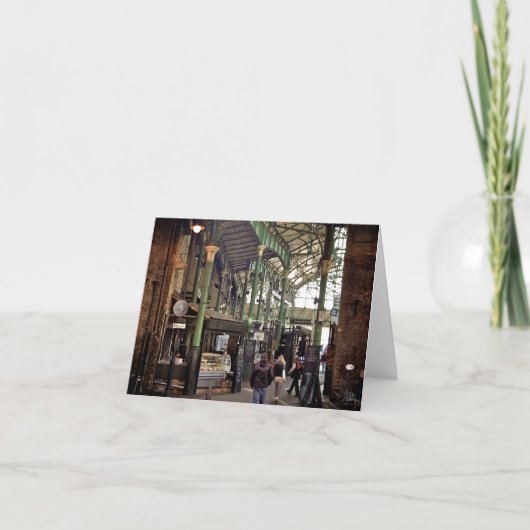 Borough Market、ロンドン[グリーティングカード] カード (正面)