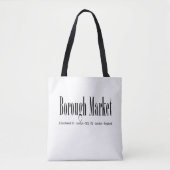 Borough Market Tote トートバッグ (正面)