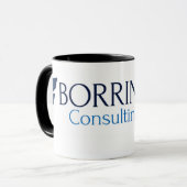 Borrink Consulting スタンダード コーヒーマグ マグカップ (正面左)
