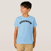 Borrowmanのオリジナルの子供 Tシャツ (正面フル)