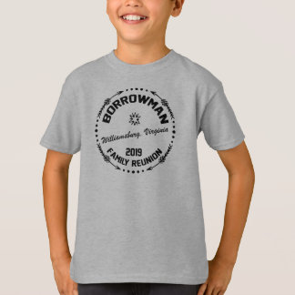 Borrowmanの懇親会のワイシャツの子供 Tシャツ