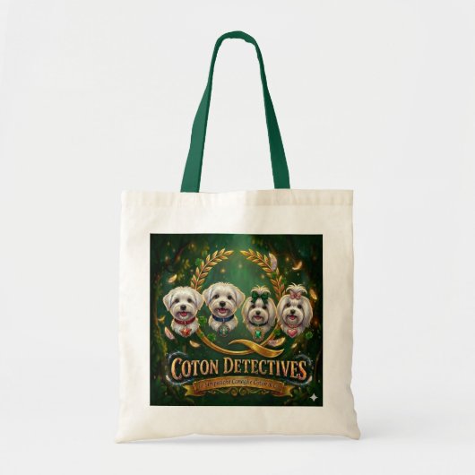 Borsa Tote Coton Detectives トートバッグ (正面)