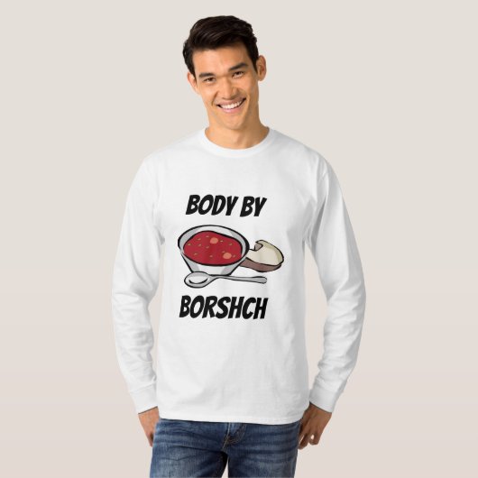 Borshchのワイシャツによる体 Tシャツ (正面フル)