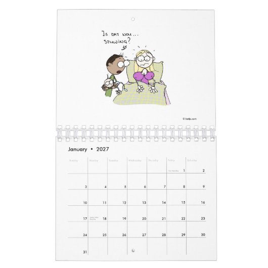 Borstvoedingのkalender 2009年 カレンダー (1月 2027)