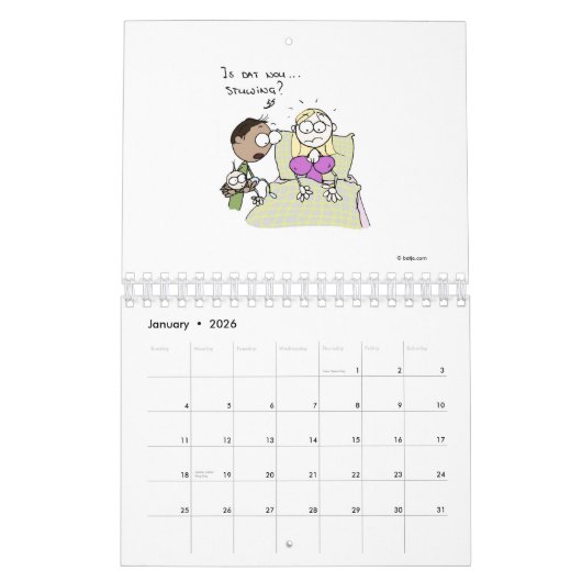 Borstvoedingのkalender 2009年 カレンダー (1月 2026)