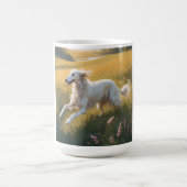 Borzoi Elegant Breed Coffee Mug コーヒーマグカップ (中央)