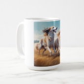Borzoi Elegant Breed Coffee Mug コーヒーマグカップ (正面左)