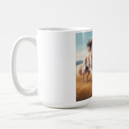 Borzoi Elegant Breed Coffee Mug コーヒーマグカップ (左)