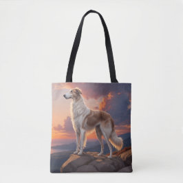 Borzoi Elegant Shoulder Tote Bag トートバッグ