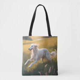 Borzoi Elegant Shoulder Tote Bag トートバッグ