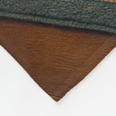 Borzoi Holiday フリースブランケット (角)