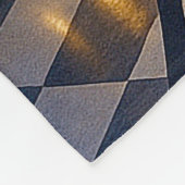 Borzoi Holiday フリースブランケット (角)