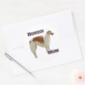 Borzoi Mom 4 – ステッカー (封筒)
