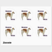 Borzoi Mom 4 – ステッカー (シート)