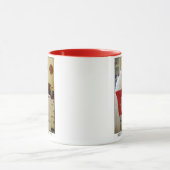 Borzoi Mug Russian Wolfhound Sighthound kitchen  マグカップ (中央)