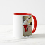 Borzoi Mug Russian Wolfhound Sighthound kitchen  マグカップ (正面右)