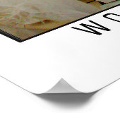 Borzoi Russian Wolfhound "Wolfhound Puck" Dog ポスター (角)