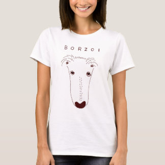 BORZOI Tシャツ