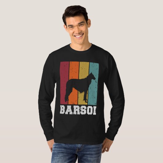 Borzoi Vintage  2 Tシャツ (正面フル)