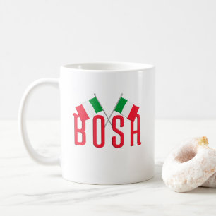 BOSAイタリア国旗 コーヒーマグカップ