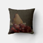 Bosc梨と葡萄 – 旧世界スチルシリーズ クッション (裏面)