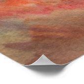 Boscastle Cornwall Watercolour Painting – England  ポスター (角)