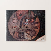 Bosch - 7つの大罪の場面のテーブル ジグソーパズル (横)