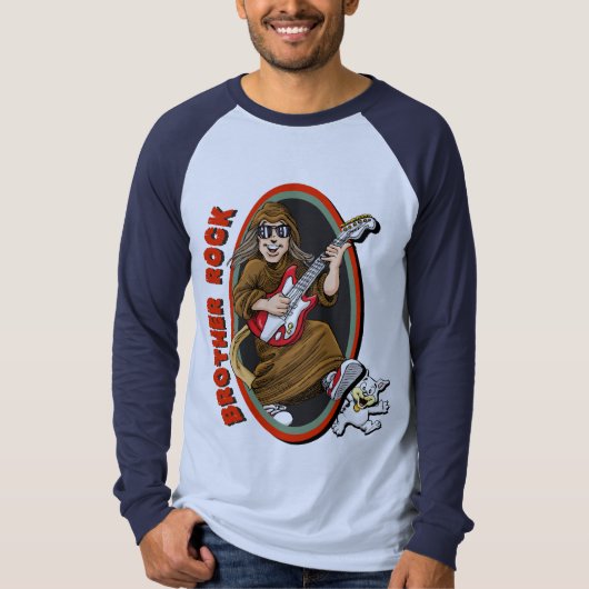 Boscoの男子野球TのBroの石 Tシャツ (正面)