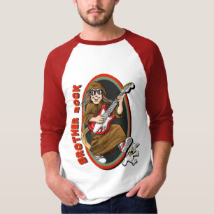 Boscoの男子野球TのBroの石 Tシャツ