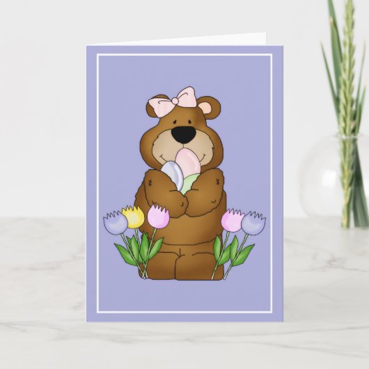 Boscoe & Betty Bears Love Easter d1 Greeting Card シーズンカード (正面)