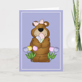 Boscoe & Betty Bears Love Easter d1 Greeting Card シーズンカード