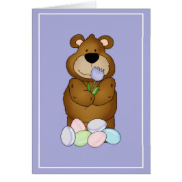 Boscoe & Betty Bears Love Easter d2 Greeting Card