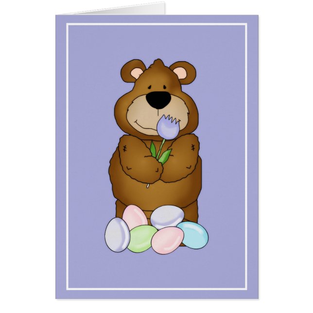 Boscoe & Betty Bears Love Easter d2 Greeting Card (正面)