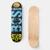 BOSI スケートボードデッキ 21.5cm (正面)