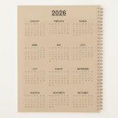 Bosnia and Herzegovina by Alphonse Mucha (1900) プランナー手帳 (裏面)